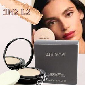 LAURA MERCIER SMOOTH FINISH FOUNDATION POWDER* SPF 20~1N2 02 9.2g NIB